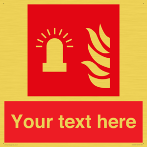 Custom Fire: Fire alarm flashing light